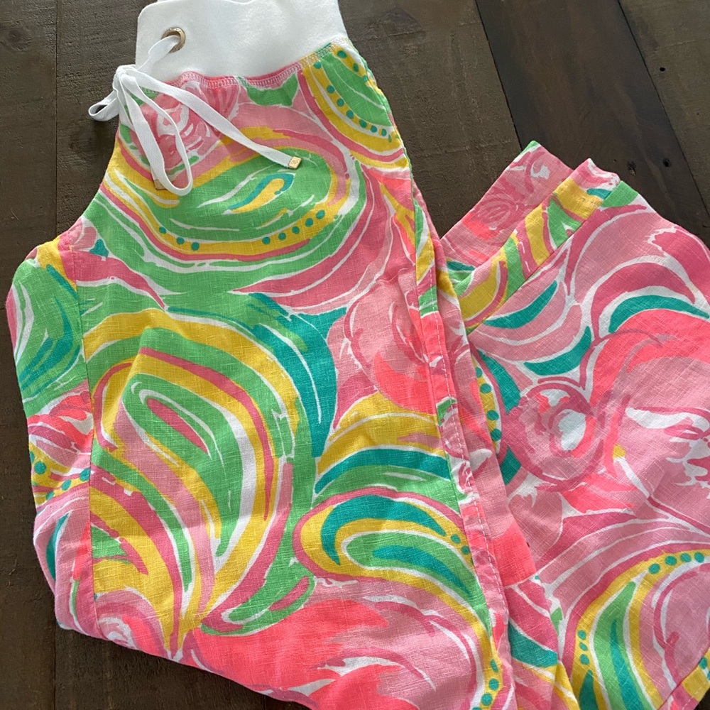 Lily Pulitzer beach pants XS